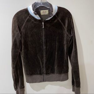 Juicy Couture Velour Zip Up